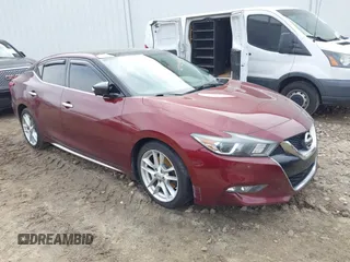 2016 Nissan Maxima SL with VIN 1N4AA6AP0GC396719, listed as a IAAI auction lot 41783950 with 210,850 mi miles and . Bid and sale history available at DreamBid. Image 1.