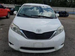 2012 Toyota Sienna LE with VIN 5TDJK3DC0CS043968, listed as a Copart auction lot 72185614 with 166,194 mi miles and Salvage Title. Bid and sale history available at carsss.com. Image 5.