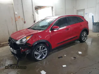 2017 Kia Niro Touring with VIN KNDCE3LC3H5082245, listed as a Copart auction lot 50595095 with 82,317 mi miles and Salvage Title. Bid and sale history available at carsss.com. Image 1.