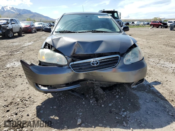 2005 Toyota Corolla CE with VIN 2T1BR32E45C346087, listed as a Copart auction lot 55468275 with 56,442 mi miles and Salvage Title. Bid and sale history available at DreamBid. Image 5.