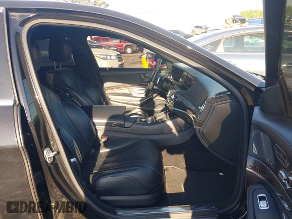 2015 Mercedes-Benz S 550 with VIN WDDUG8CB3FA119694, listed as a IAAI auction lot 42022141 with 181,590 mi miles and . Bid and sale history available at carsss.com. Image 5.