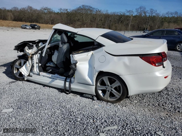 2012 Lexus IS 250C with VIN JTHFF2C20C2523382, listed as a Copart auction lot 39052174 with 0 mi miles and Salvage Title. Bid and sale history available at carsss.com. Image 2.