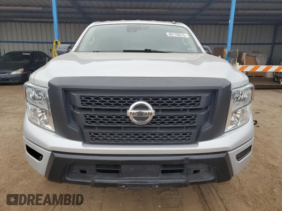 2020 Nissan Titan S with VIN 1N6AA1EC5LN510116, listed as a Copart auction lot 49170515 with 55,362 mi miles and Salvage title. Bid and sale history available at DreamBid. Image 5.