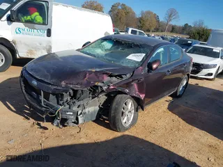 2013 Kia Optima LX with VIN 5XXGM4A74DG257866, listed as a IAAI auction lot 40975293 with 190,173 mi miles. Bid and sale history available at carsss.com. Image 2.