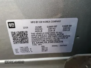2025 Buick Encore GX Preferred z VIN KL4AMCSL2SB156379, wystawiony jako Copart lot #44162405 z przebiegiem 175 mil mil oraz Czysty tytuł • Clean title. Historia ofert i sprzedaży dostępna na DreamBid. Obrazek 13.