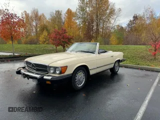 1981 Mercedes-Benz 380 with VIN WDBBA45A3BB004449, listed as a Copart auction lot 81141794 with 125,534 mi miles and Clean Title. Bid and sale history available at carsss.com. Image 2.