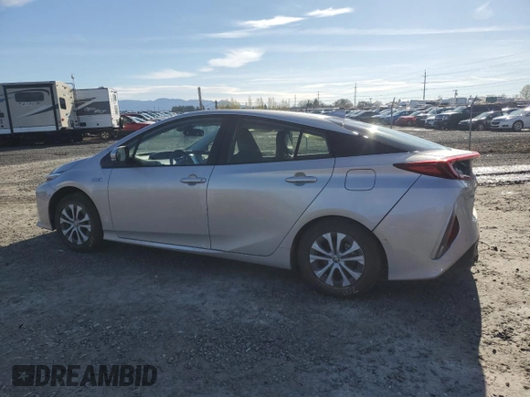 2021 Toyota Prius LE with VIN JTDKAMFP6M3166979, listed as a Copart auction lot 49648705 with 10,689 mi miles and Salvage Title. Bid and sale history available at DreamBid. Image 2.