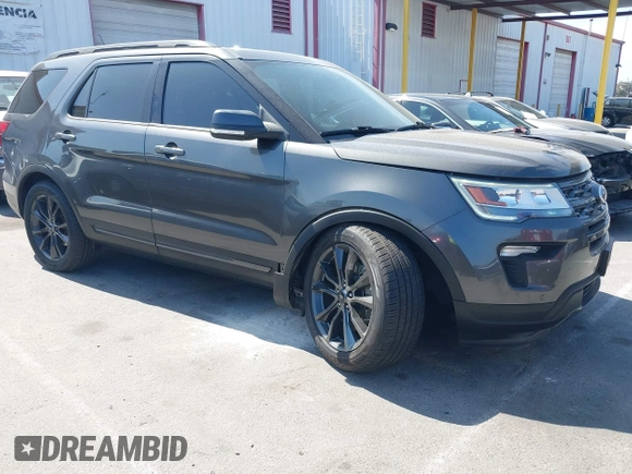 2018 Ford Explorer XLT with VIN 1FM5K7D89JGA68620, listed as a IAAI auction lot 42509964 with 81,548 mi miles and . Bid and sale history available at DreamBid. Image 1.