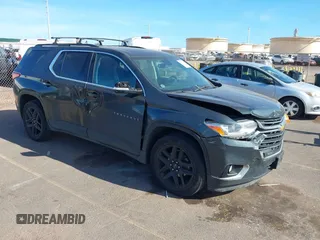 2019 Chevrolet Traverse LT Cloth z VIN 1GNERGKW4KJ221594, wystawiony jako IAAI lot #40329306 z przebiegiem 66 052 mil mil oraz . Historia ofert i sprzedaży dostępna na DreamBid. Obrazek 1.