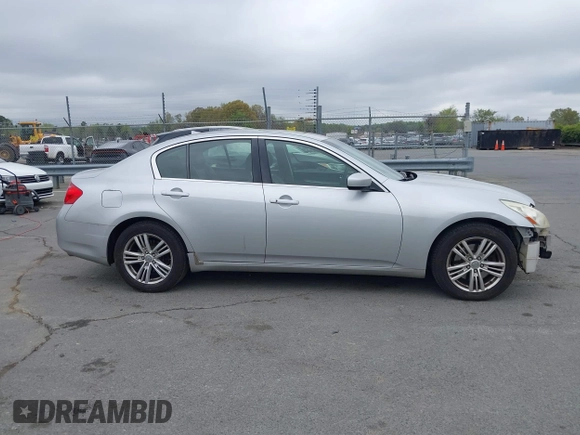 2012 Infiniti G37 x with VIN JN1CV6AR0CM970624, listed as a IAAI auction lot 41920282 with 191,409 mi miles and . Bid and sale history available at DreamBid. Image 13.