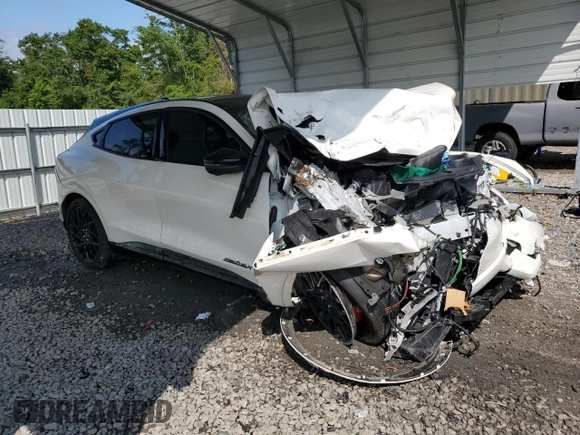 2023 Ford Mustang Mach-E GT with VIN 3FMTK4SX0PMA37223, listed as a Copart auction lot 59675985 with Not provided miles and Salvage title. Bid and sale history available at DreamBid. Image 4.