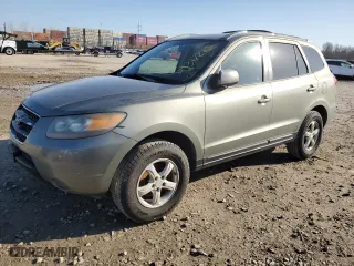 2007 Hyundai Santa Fe GLS with VIN 5NMSG13D37H099321, listed as a Copart auction lot 49317285 with 241,115 mi miles and Salvage Title. Bid and sale history available at carsss.com. Image 1.
