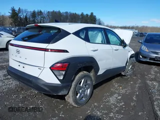 2024 Hyundai Kona SE with VIN KM8HACAB4RU075819, listed as a IAAI auction lot 40903694 with Not Provided miles and . Bid and sale history available at DreamBid. Image 4.
