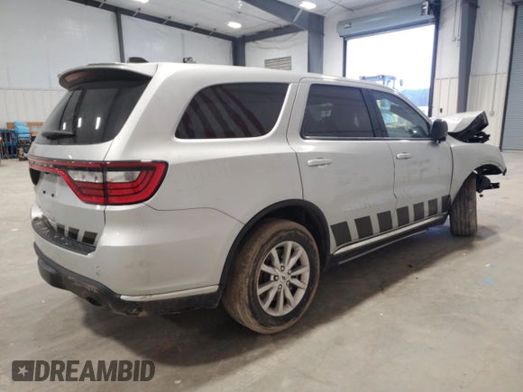 2023 Dodge Durango Pursuit with VIN 1C4SDJFT3PC689805, listed as a Copart auction lot 44358755 with 3,283 mi miles and Salvage title. Bid and sale history available at DreamBid. Image 3.