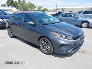 2023 Kia Forte LXS with VIN 3KPF24AD7PE634209, listed as a IAAI auction lot 42046423 with 37,542 mi miles and . Bid and sale history available at DreamBid. Image 1.