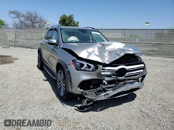 2021 Mercedes-Benz GLE 450 with VIN 4JGFB5KE3MA500840, listed as a Copart auction lot 54080135 with 35,614 mi miles and Salvage title. Bid and sale history available at DreamBid. Image 14.