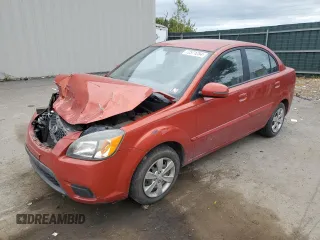 2010 Kia Rio LX with VIN KNADH4A37A6665399, listed as a Copart auction lot 72571284 with 132,610 mi miles and Salvage Title. Bid and sale history available at carsss.com. Image 1.