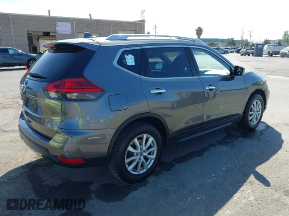 2017 Nissan Rogue S with VIN JN8AT2MT1HW153012, listed as a IAAI auction lot 42497630 with 169,329 mi miles and . Bid and sale history available at DreamBid. Image 4.