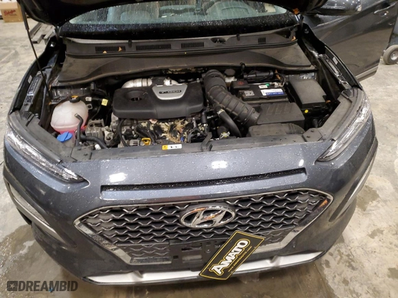 2021 Hyundai Kona Ultimate with VIN KM8K5CA5XMU647408, listed as a Copart auction lot 49158515 with 40,075 mi miles and Salvage Title. Bid and sale history available at carsss.com. Image 11.