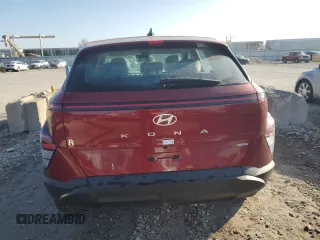 2024 Hyundai Kona SE with VIN KM8HACAB4RU181087, listed as a Copart auction lot 85647464 with 2,847 mi miles and Salvage Title. Bid and sale history available at carsss.com. Image 6.