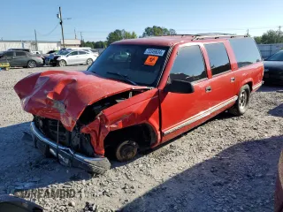 1999 Chevrolet Suburban with VIN 3GNEC16R7XG102580, listed as a Copart auction lot 73349634 with 173,432 mi miles and Salvage title. Bid and sale history available at DreamBid. Image 1.