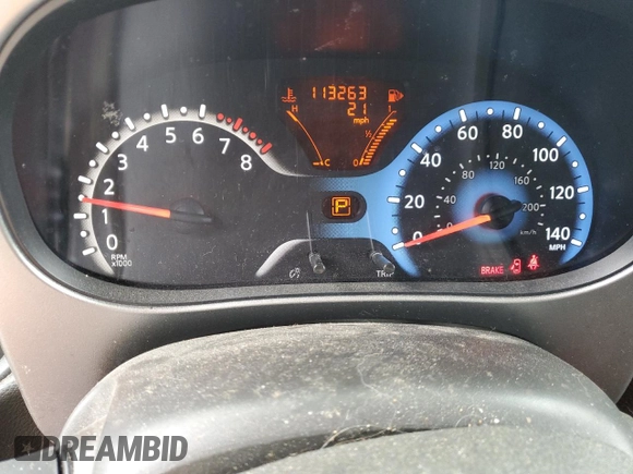 2009 Nissan Cube SL z VIN JN8AZ28RX9T128917, wystawiony jako Copart lot #58941675 z przebiegiem 113 263 mil mil oraz Szkoda całkowita • Salvage title. Historia ofert i sprzedaży dostępna na DreamBid. Obrazek 8.
