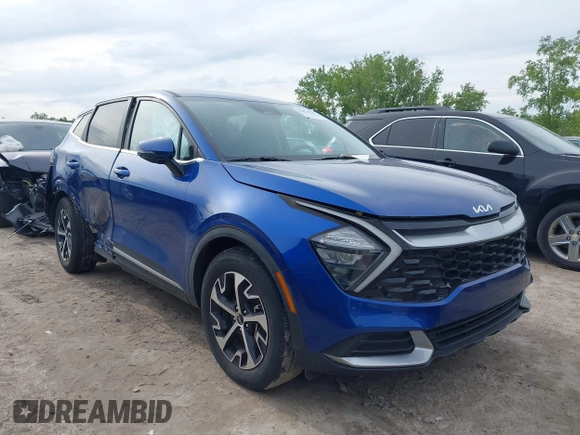 2023 Kia Sportage EX z VIN 5XYK33AF2PG091037, wystawiony jako IAAI lot #42337905 z przebiegiem 16 433 mil mil oraz . Historia ofert i sprzedaży dostępna na DreamBid. Obrazek 1.