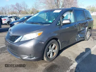 2014 Toyota Sienna LE AAS with VIN 5TDKK3DC5ES483532, listed as a IAAI auction lot 41905911 with 122,392 mi miles and . Bid and sale history available at DreamBid. Image 17.