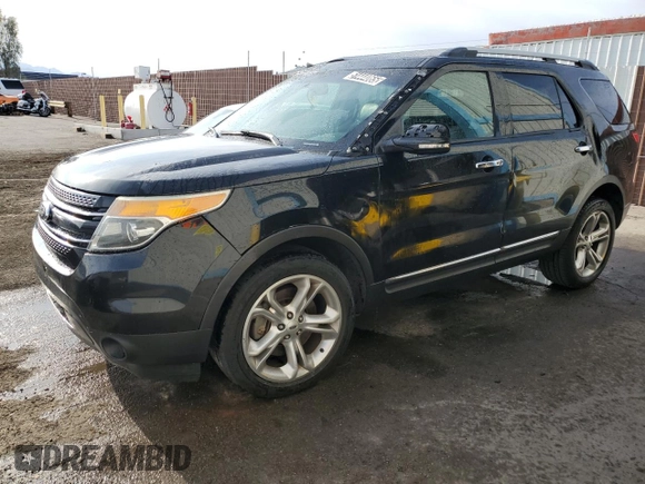 2015 Ford Explorer Limited with VIN 1FM5K8F83FGB90562, listed as a Copart auction lot 51444065 with 165,052 mi miles and Clean Title. Bid and sale history available at DreamBid. Image 1.