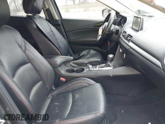 2014 Mazda 3 S Touring with VIN JM1BM1L30E1200337, listed as a IAAI auction lot 41906333 with 92,873 mi miles and . Bid and sale history available at DreamBid. Image 5.