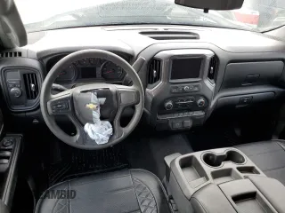 2020 Chevrolet Silverado 1500 Custom with VIN 1GCRWBEHXLZ283202, listed as a Copart auction lot 68265164 with 20,631 mi miles and Salvage Title. Bid and sale history available at carsss.com. Image 8.