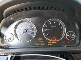 2011 BMW 5 Series 535i with VIN WBAFR7C5XBC608557, listed as a Copart auction lot 48142605 with 155,385 mi miles and Salvage Title. Bid and sale history available at carsss.com. Image 9.
