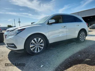 2015 Acura MDX Technology with VIN 5FRYD4H48FB012119, listed as a Copart auction lot 64282935 with 63,413 mi miles and Salvage title. Bid and sale history available at DreamBid. Image 1.