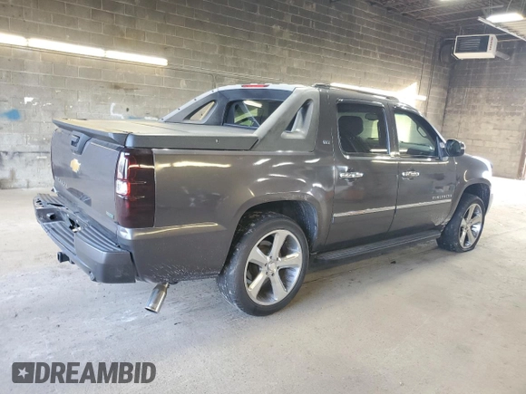 2011 Chevrolet Avalanche LTZ with VIN 3GNTKGE39BG325092, listed as a Copart auction lot 79598444 with 139,981 mi miles and Salvage Title. Bid and sale history available at DreamBid. Image 3.