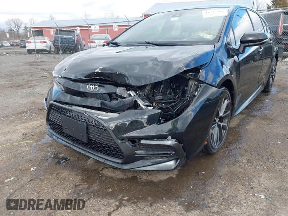 2020 Toyota Corolla SE with VIN JTDS4RCEXLJ040738, listed as a IAAI auction lot 41717706 with 71,194 mi miles and . Bid and sale history available at DreamBid. Image 6.