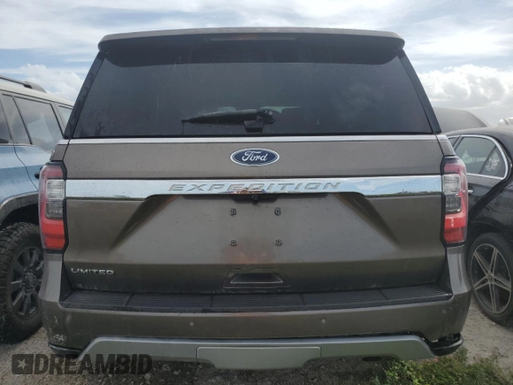2019 Ford Expedition Limited with VIN 1FMJU1KT9KEA75562, listed as a Copart auction lot 74596484 with 0 mi miles and Non Repairable. Bid and sale history available at carsss.com. Image 6.