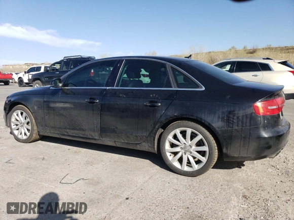 2013 Audi A4 Premium Plus with VIN WAUFFAFL6DN028231, listed as a Copart auction lot 53315575 with 101,561 mi miles and Salvage Title. Bid and sale history available at carsss.com. Image 2.