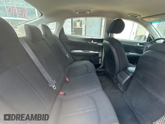 2019 Kia Optima LX with VIN 5XXGT4L35KG358523, listed as a Copart auction lot 55099505 with 114,034 mi miles and Clean Title. Bid and sale history available at carsss.com. Image 6.