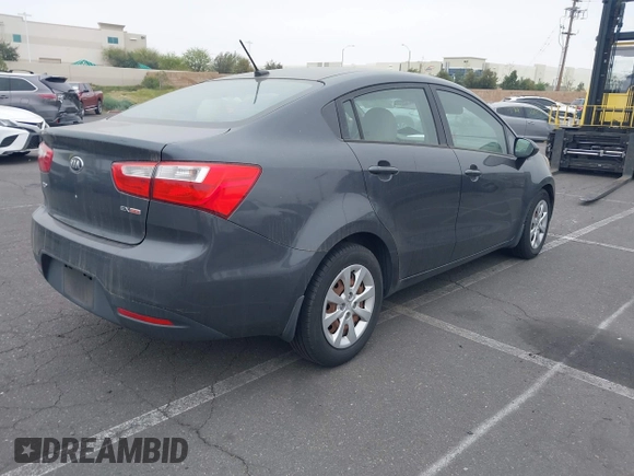 2013 Kia Rio SX with VIN KNADN4A33D6294075, listed as a IAAI auction lot 41728082 with 119,297 mi miles. Bid and sale history available at carsss.com. Image 4.