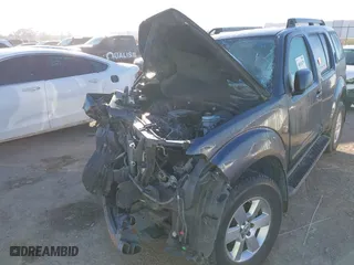 2012 Nissan Pathfinder LE with VIN 5N1AR1NN8CC621263, listed as a IAAI auction lot 40832679 with 1 mi miles. Bid and sale history available at carsss.com. Image 11.