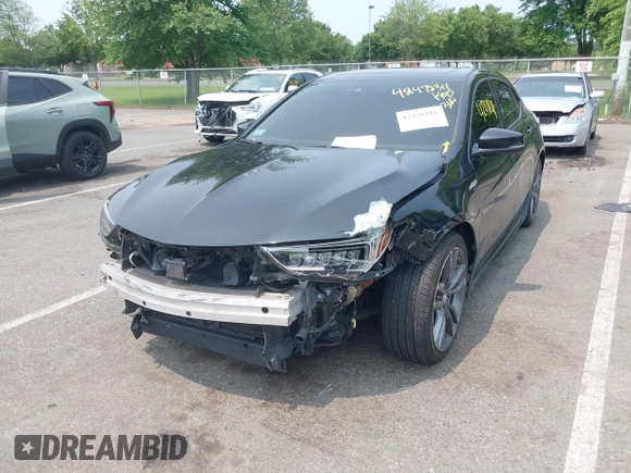 2018 Acura TLX w/A-SPEC Pkg with VIN 19UUB2F60JA003903, listed as a IAAI auction lot 42478311 with 126,094 mi miles and . Bid and sale history available at DreamBid. Image 2.
