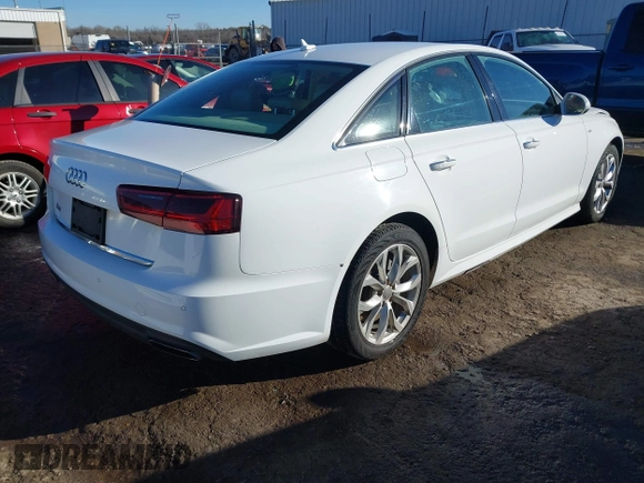 2018 Audi A6 Premium with VIN WAUC8AFC2JN051322, listed as a IAAI auction lot 41197851 with 200,908 mi miles. Bid and sale history available at carsss.com. Image 4.