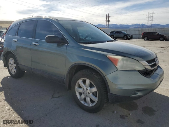2011 Honda CR-V SE with VIN 5J6RE3H4XBL047937, listed as a Copart auction lot 49525825 with 245,370 mi miles and Salvage Title. Bid and sale history available at carsss.com. Image 4.