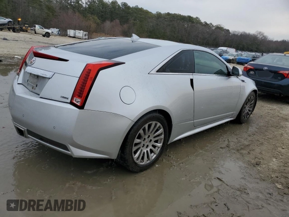 2011 Cadillac CTS with VIN 1G6DM1ED4B0123863, listed as a Copart auction lot 46933955 with 133,346 mi miles and Salvage Title. Bid and sale history available at DreamBid. Image 3.
