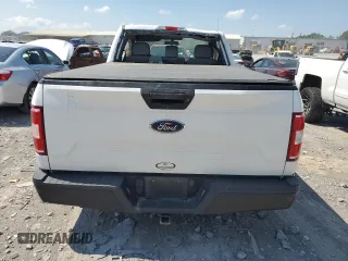 2018 Ford F-150 XL with VIN 1FTMF1C5XJFD87474, listed as a Copart auction lot 66632514 with 91,921 mi miles and Salvage title. Bid and sale history available at DreamBid. Image 6.