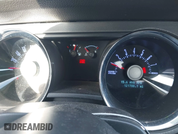 2011 Ford Mustang V6 with VIN 1ZVBP8AM4B5116826, listed as a IAAI auction lot 41436357 with 121,700 mi miles and . Bid and sale history available at carsss.com. Image 7.