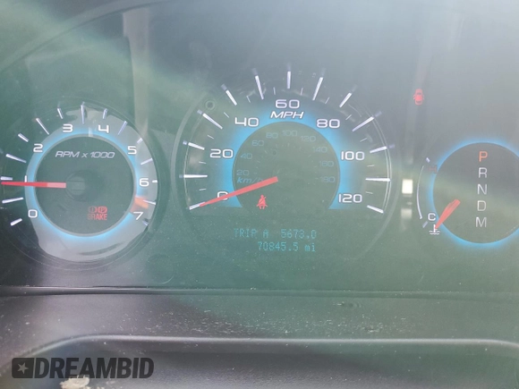 2012 Ford Fusion SPORT with VIN 3FAHP0KC4CR330577, listed as a Copart auction lot 49102615 with 70,845 mi miles and Salvage Title. Bid and sale history available at carsss.com. Image 9.