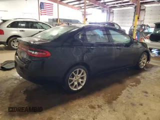2013 Dodge Dart SXT with VIN 1C3CDFBA7DD233631, listed as a Copart auction lot 53117205 with 159,315 mi miles and Salvage Title. Bid and sale history available at carsss.com. Image 3.