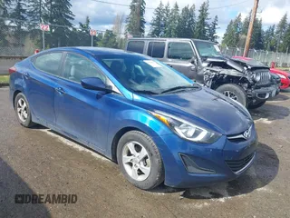 2015 Hyundai Elantra SE с VIN 5NPDH4AE6FH574254, выставлен на аукционе IAAI как лот 41825995 с пробегом 107 080 миль миль и . История ставок и продаж доступна на DreamBid. Изображение 1.