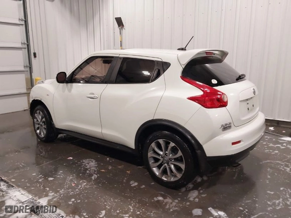 2012 Nissan Juke SV with VIN JN8AF5MV3CT126303, listed as a IAAI auction lot 41609343 with 107,237 mi miles. Bid and sale history available at carsss.com. Image 3.